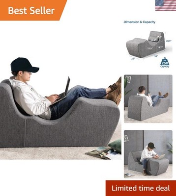 No Assembly Required: Lotus Zero Gravity Chaise Lounger with Ergonomic Comfort