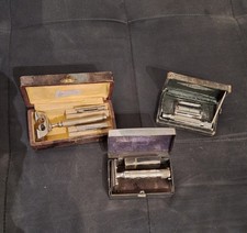 LOT RASOIR ANCIEN GILETTE VINTAGE SAFETY RAZOR