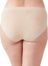 WACOAL B-SMOOTH HI-CUT WOMENS BRIEF PANTY 870275, MEDIUM, NUDE, NWOT , 1 PANTY