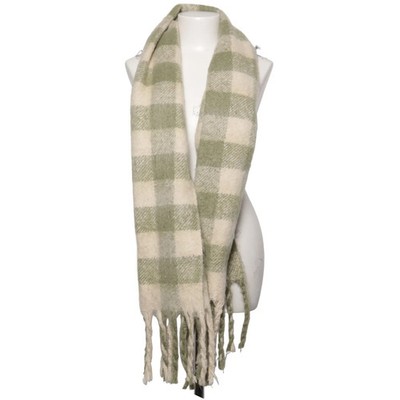 Roxy, Schal, Damen, Polyester, Grün/Beige, Karo, 160 cm, 45 #hGh