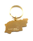 Vintage Nebraska State Bird Meadowlark Keychain Keyring — photo 2
