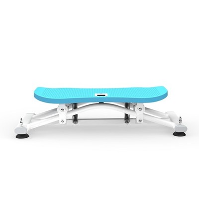 Sliding Ski Trainer with Resistance Bands & Non-Slip Mat - Home Cardio Machine