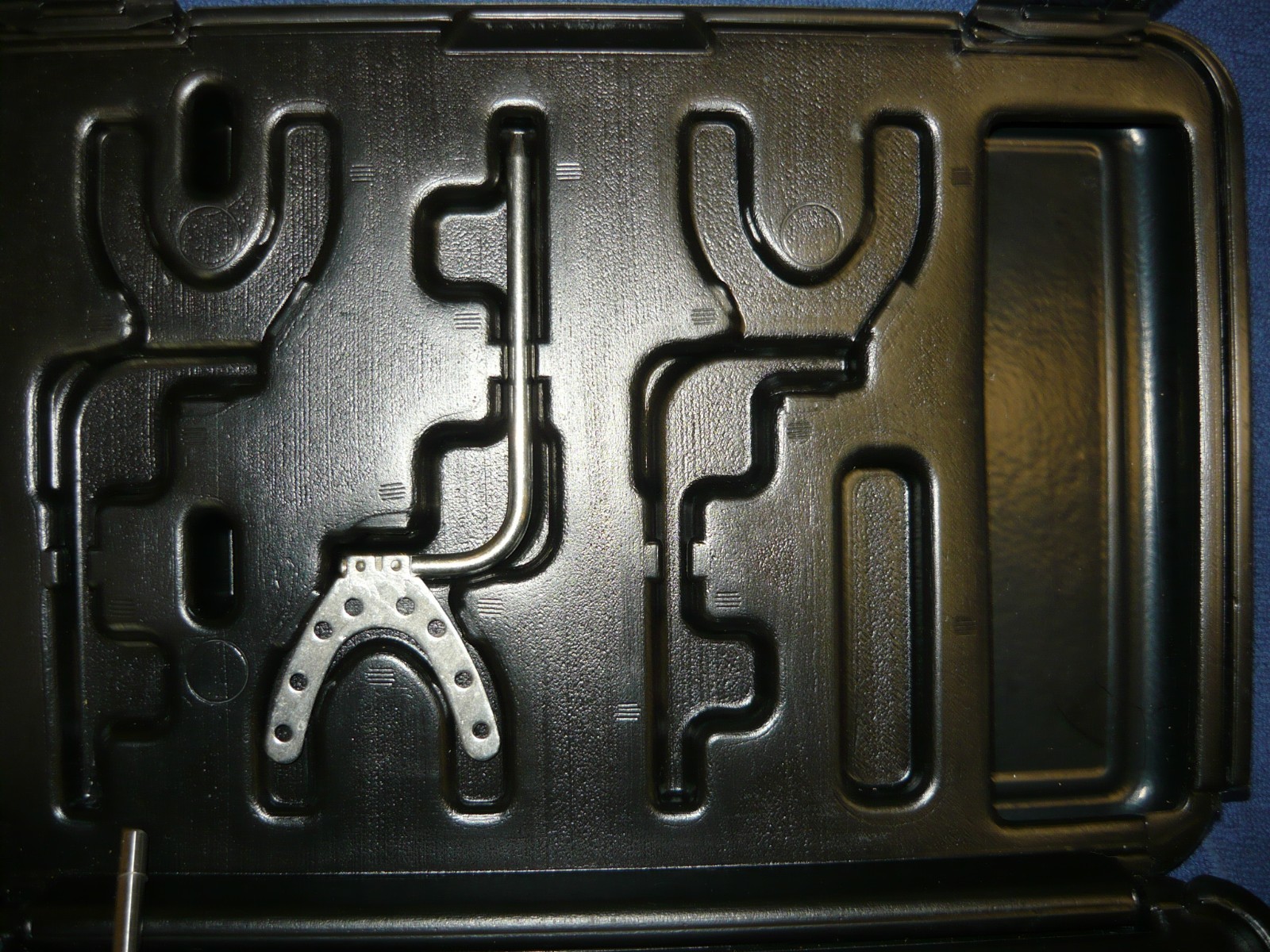 DENAR SLIDEMATIC FACEBOW MEASURING BOW DENAR TRANSFER JIG ASSEMBLY and CASE