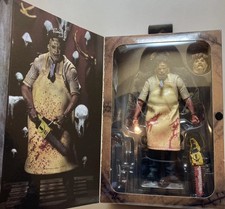 NECA Ultimate Texas Chainsaw Massacre Leatherface 7" Horror Action Figure 40th
