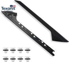 A-Pillar Molding Trim Kit Compatible with 2011-2019 Ford Explorer Right Passenge