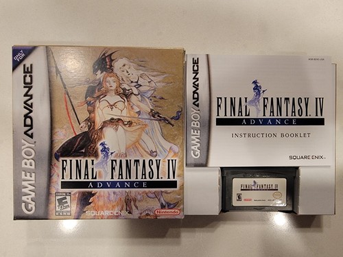 Final Fantasy IV 4 Advance Game Boy Advance GBA Cartridge Custom Complete