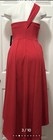 VENUS Women's Red One Shoulder Ruffle Jumpsuit Size 6 — photo 3