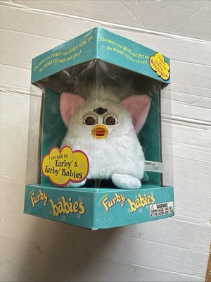 Furby Baby Boxed Mint Green, 1999 Vintage Furby NEU Sealed