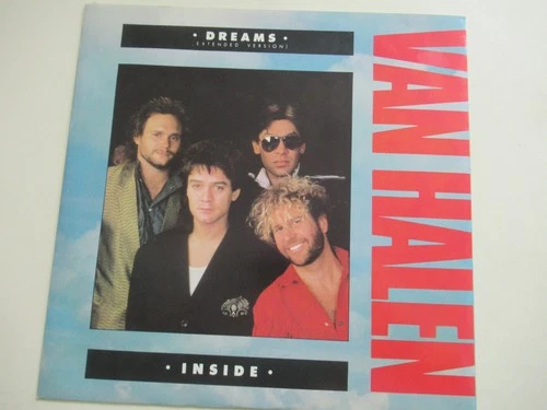 VAN HALEN DREAMS/INSIDE ex. cond.  12”  vinyl 45 W8642T A1/B1 1st pressing