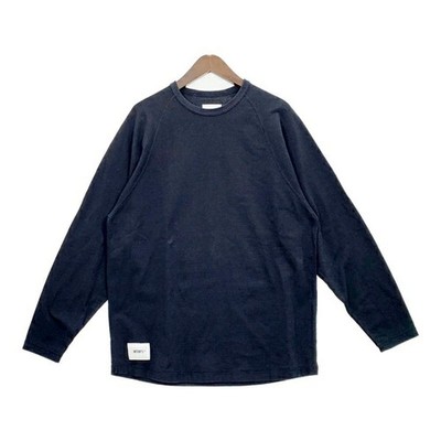 WTAPS Double Taps Cut and Sew Long Tshirt IAN LS COTTON 251ATDTCSM11 Men's Size 
