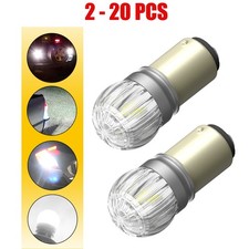 2-20PCS 1157 LED White Bulb Back lamp Up Light Reverse White Replace Light 6000K
