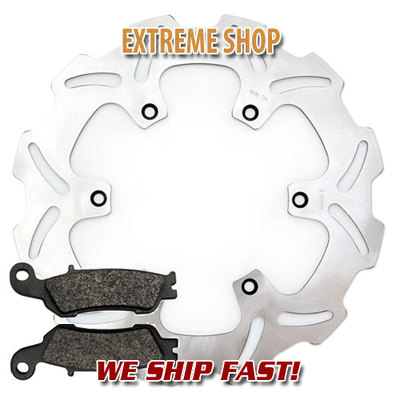 Yamaha Front Brake Rotor + Pads YZ 125 YZ 250 YZ 450 F (08-15) YZ 250 F (07-15)