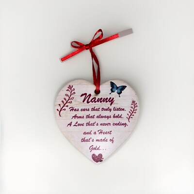 Nanny Ornament A Love That s Never Ending And A Heart Made Of Gold