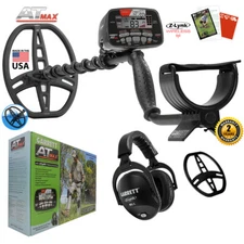 Garrett AT MAX Underwater Waterproof Metal Detector, Wireless Headphones & More