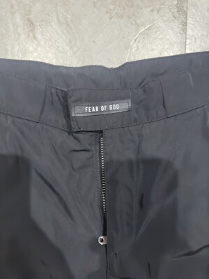Fear of God 6th Collection Nylon Snap Cargo Pants Black Small | eBay