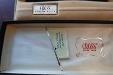 CROSS BALL PEN AND PENCIL SET - CLASSIC BLACK - 2501 -