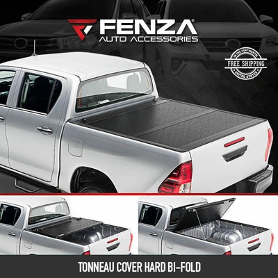 Tonneau Cubierta Duro Bi Fold Para 13 19 Isuzu D Max Cubierta De Cama De Camion Ebay