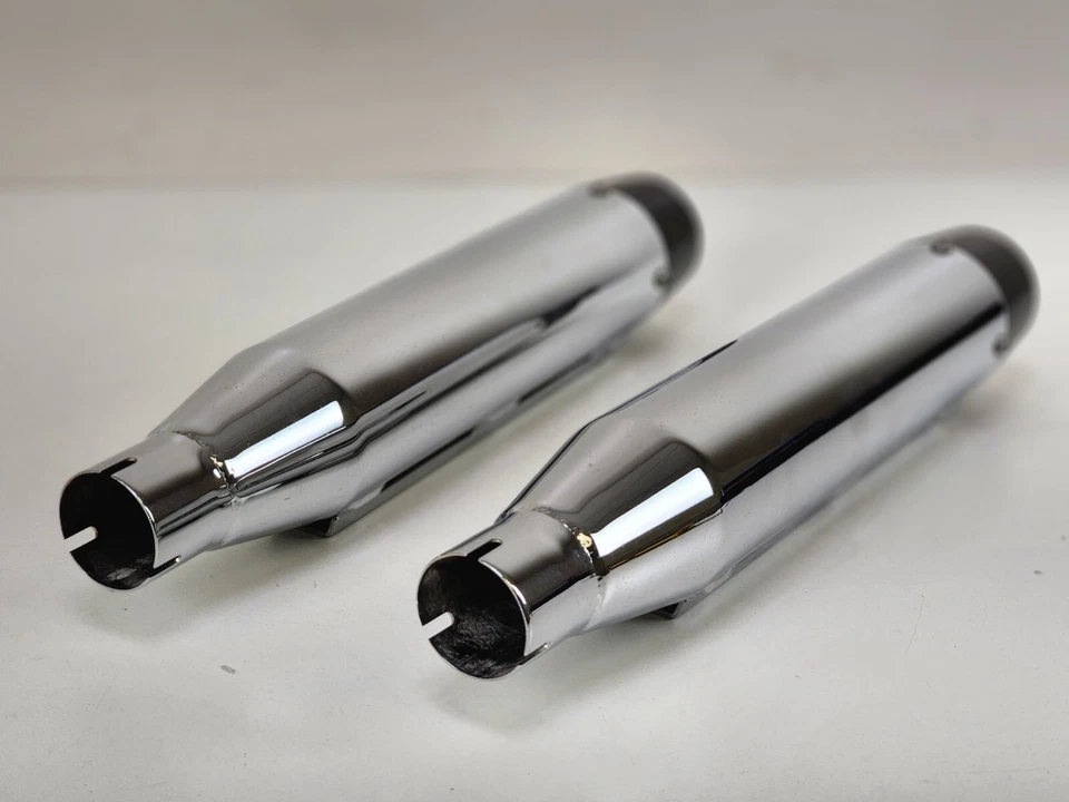 Chinelos curtos duplos Two Brothers Racing 005-4710499D / 08-20 Dyna & Sportster - Imagem 3 de 4