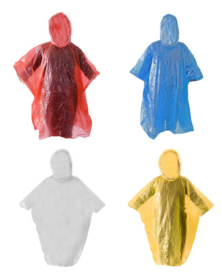 Unisex Adult Durable Lightweight Reusable Waterproof Emergency Rain Poncho