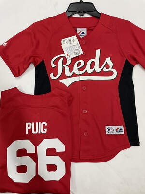 Cincinnati Reds Puig Jersey For Sale Men's Cincinnati Reds Yasiel
