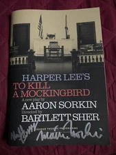 To Kill A Mockingbird Programme Signed By Matthew Modine & Niall Buggy