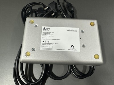 Apogee Duet FireWire Audio Interface | eBay