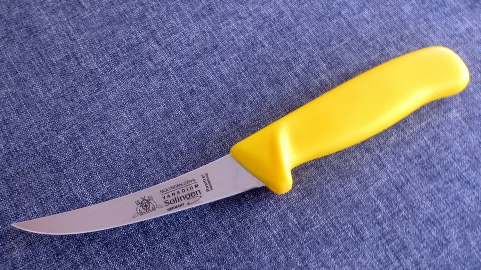 Messerset 6 Stück, Obst-, Fleischer-, Gemüse-, Küchen-, aus Fuchmesser Solingen - Bild 4 von 4