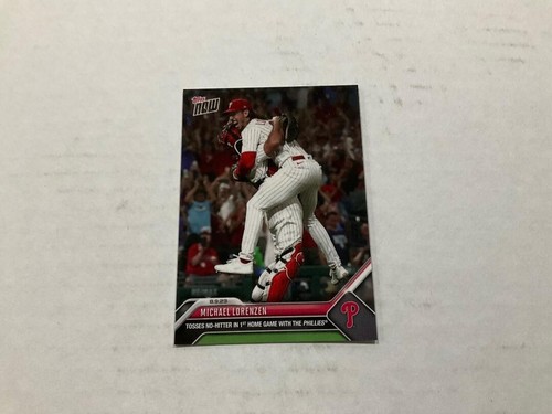PHILLIES 2023 Topps Trading Card Day TEAM SET & Michael Lorenzen NO-HITTER SGA - Picture 2 of 13