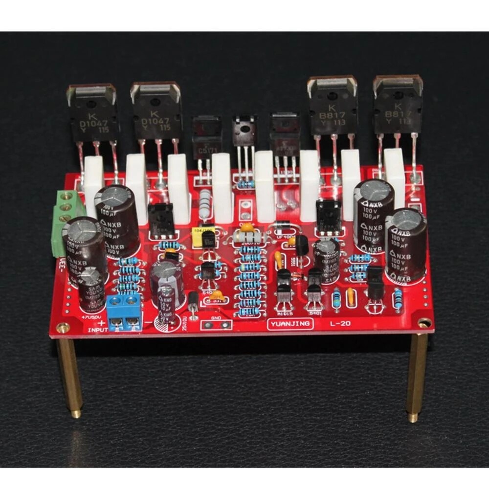 L20 Class AB DC + / 45V Mono AMP Power Amplifier Finished Board