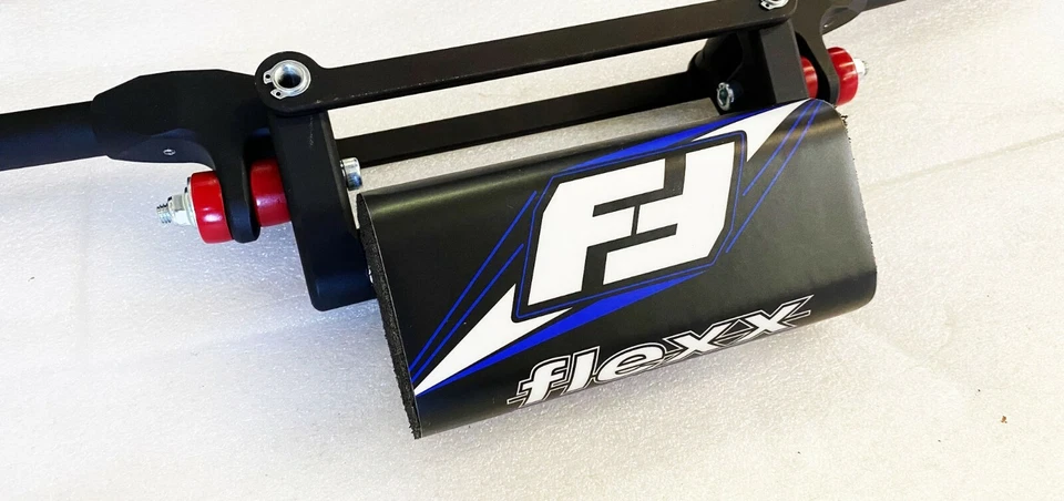 Manillar Fasst Flexx 10 grados curvado enduro barras azul Yamaha YZ 125 250 450F Foto 2 de 4