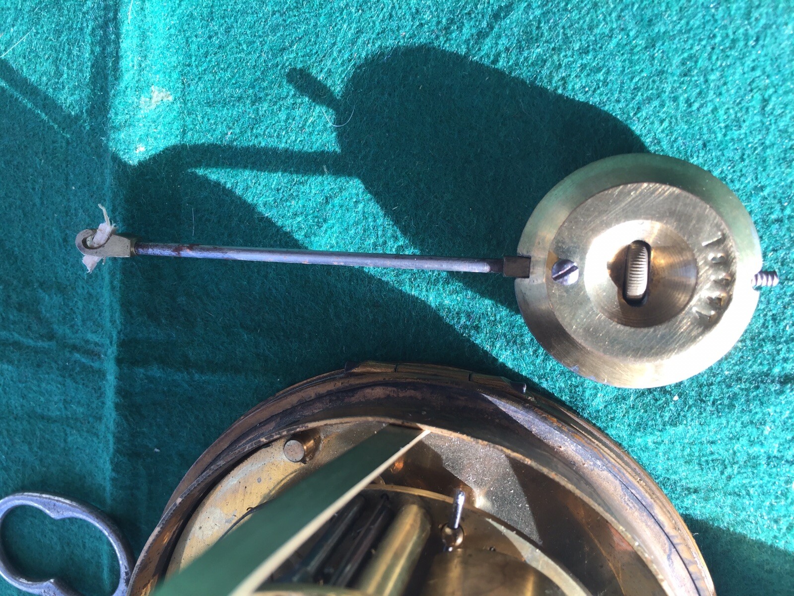 antique french clock movement Working Spares Or Repair eBay