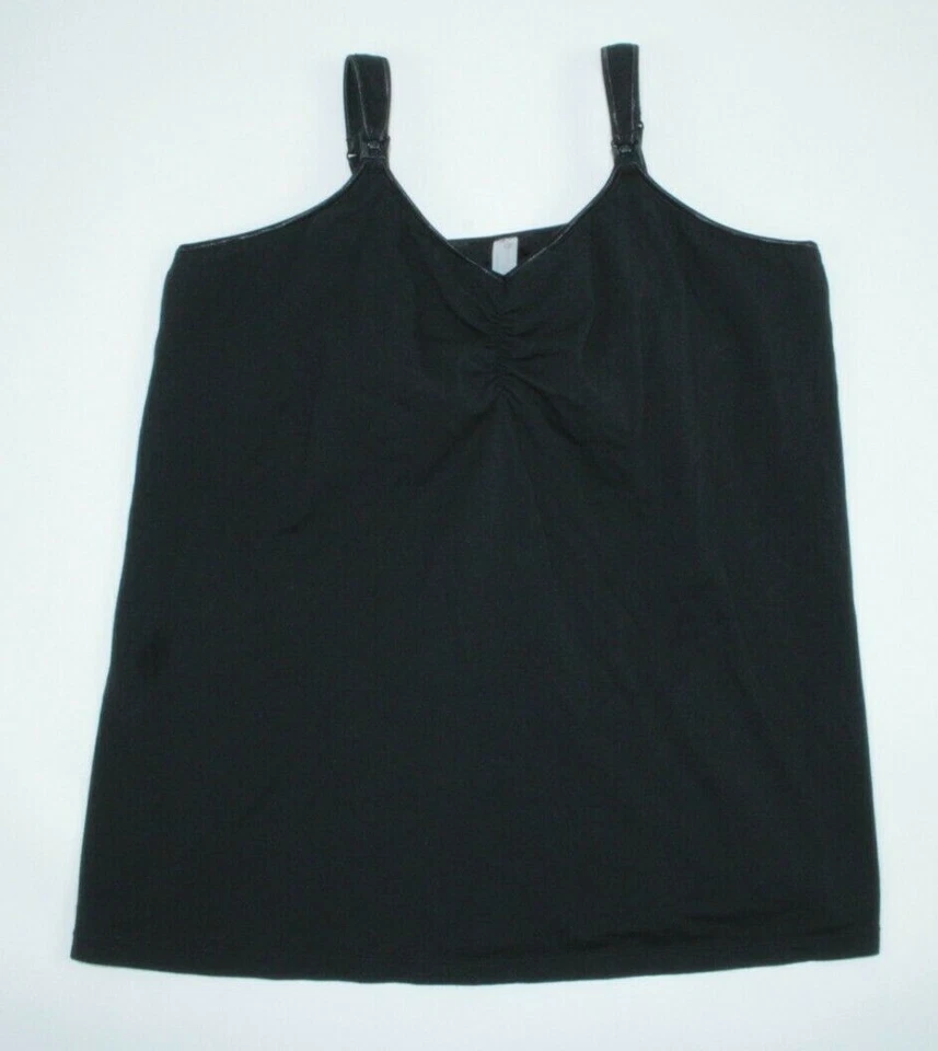 Tanque de enfermería La Leche League con copa caída negra 42 D/E nuevo sin etiquetas Foto 2 de 4