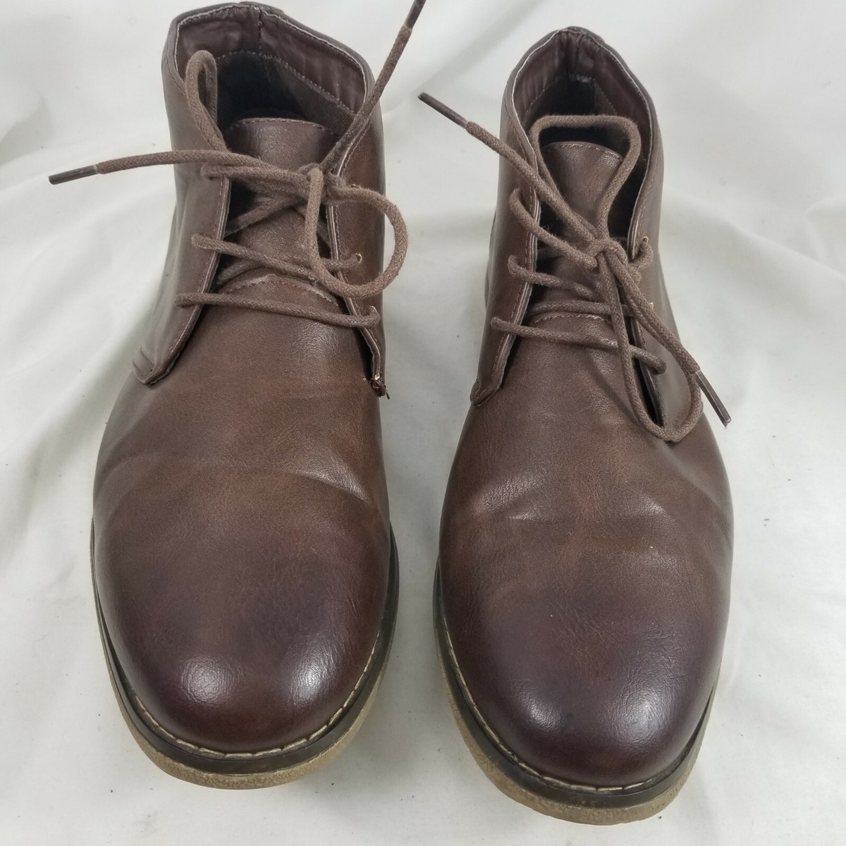 London Fog Mens Broadstreet BROWN Chukka Boot Size 9.5 GREAT  display picture 2