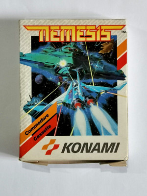 Commodore 64 Nemesis / Gradius Spiel von Konami - getestet funktioniert