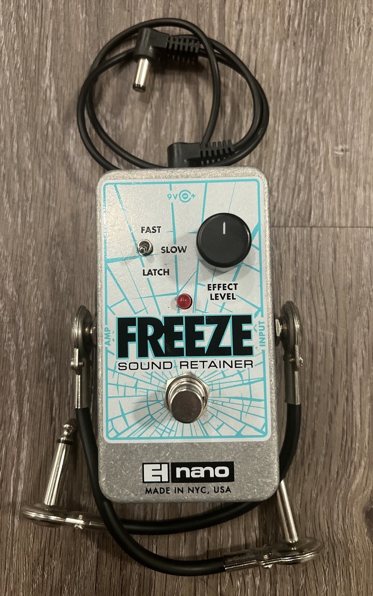 ギター electro-harmonix FREEZE SOUND RETAINER Electro Harmonix Freeze Sound Retainer – United States