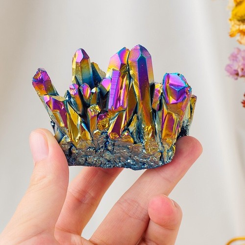 Angel Aura Quartz Cluster - UK