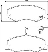 Rear Brake Pad Set Fits Nissan Renault Vauxhall Mintex MDB3095 1 Year Warranty - Image 2
