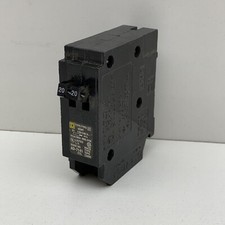 Square D HOMT2020 20-Amp 1-Pole Twin Tandem Circuit Breaker 20A 1P 120/240V