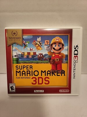 Super Mario Maker for 3DS - Nintendo Selects Edition. (CIB) Complete, Tested.