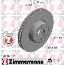 Disque de frein BMW 550