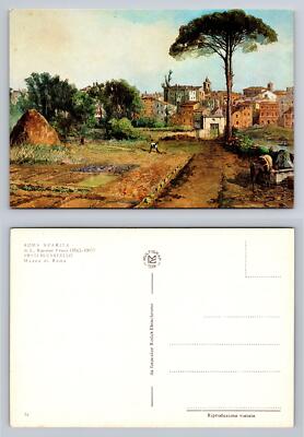 Roma Sparita Postcard by E. Roesler Franz Prati di Castello Museum of Roma