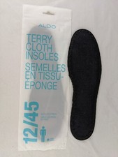 Aldo Terrycloth Insoles 12/45 Brand New