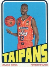 2022-23 Topps NBL MAJOK DENG #72-6 1972 TOPPS RETRO CAIRNS TAIPANS