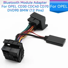 For Vauxhall CD30 CDC40 CD70 DVD90 BMW 12 Pin Radio Bluetooth Module Adapter Cable