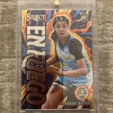 2024 Panini Select Angel Reese #8 En Fuego Rookie Card