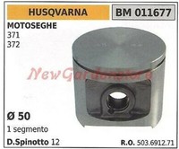 Kolben KettensäGe 371 372 Ø50Mm Husqvarna 011677