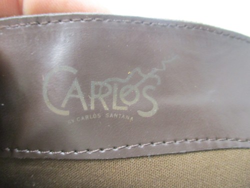 Carlos Santana Locomotora Sobre la Rodilla Patchwork Cuero Botas Mujer Talla 5.5 M - Imagen 8 de 9