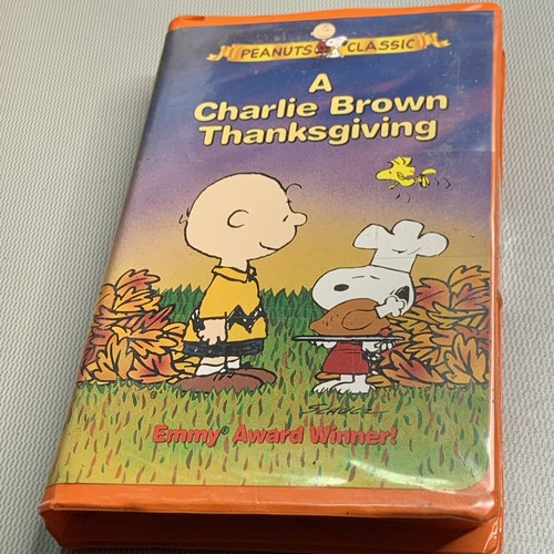 A Charlie Brown Thanksgiving (VHS, 1999, Clamshell) | eBay