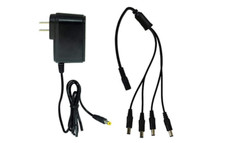 Security Camera Adapter Night Owl Surveillance SPF-CAMP-2A 4-Way Power Splitter