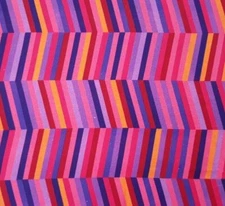 23" Forest Fancies Lisa Kirkbride P&B Textiles Purple Pink Red Orange Geometric